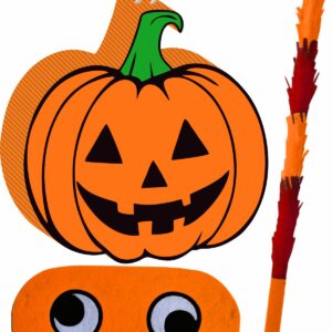 Piñata cumpleaños infantil grande hecha a mano halloween calabaza