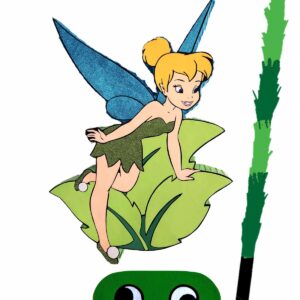 Piñata cumpleaños infantil grande hecha a mano Campanita