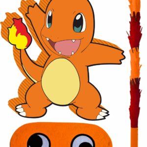 Piñata cumpleaños infantil grande hecha a mano Charmander