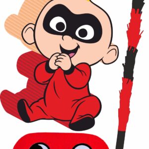 Piñata cumpleaños infantil grande hecha a mano jack jack los increibles