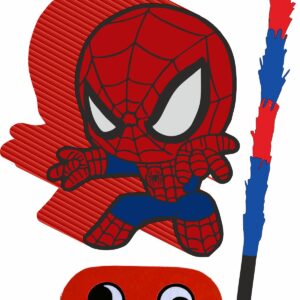 Piñata cumpleaños infantil grande hecha a mano Spidey / Spider Man