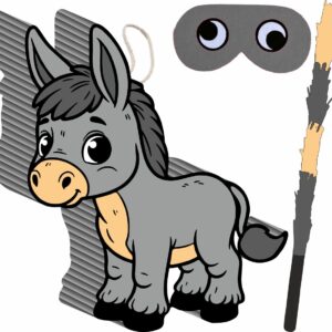 Piñata cumpleaños infantil grande hecha a mano Burro