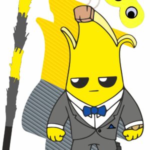 Piñata cumpleaños infantil grande hecha a mano fortnite agent peely