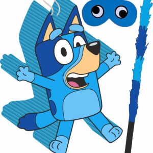 Piñata cumpleaños infantil grande hecha a mano Bluey 2