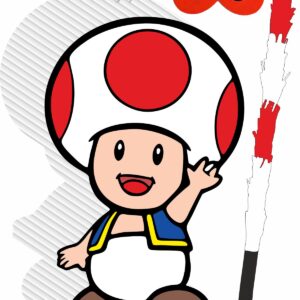 Piñata cumpleaños infantil grande hecha a mano Toad